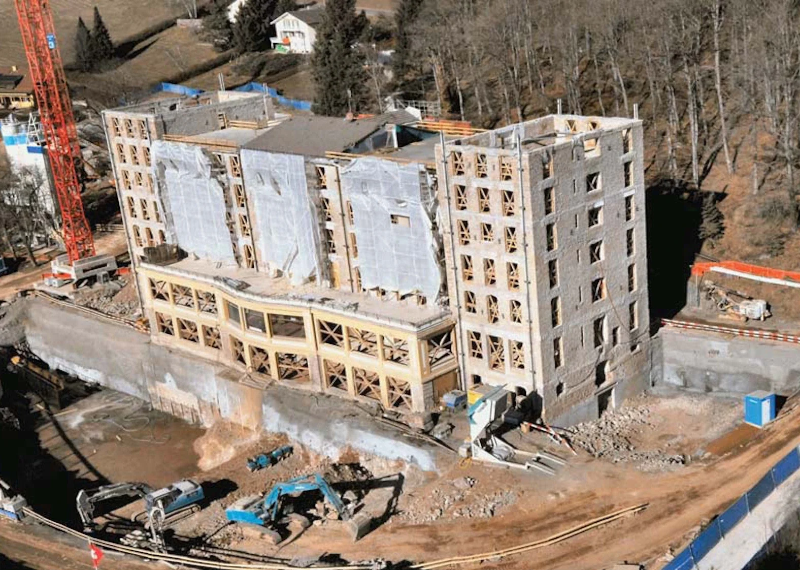 Chantier des Résidences du Parc